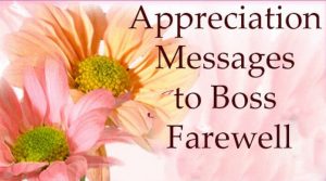 Retirement Farewell Messages for Boss