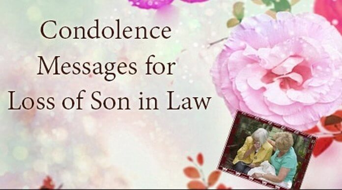 condolence message for loss of father in law