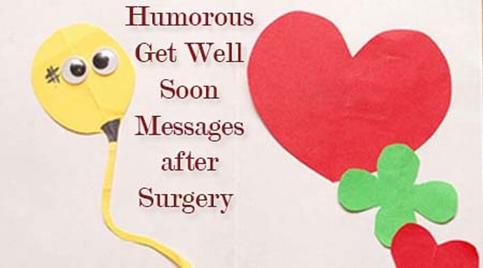 Get Well Soon Messages Surgery