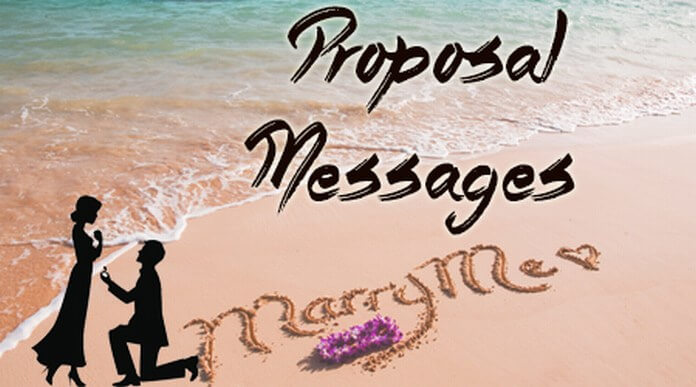 romantic proposal messages