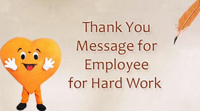 Thank You For Your Hard Work Quotes Samplemessages Blog Images