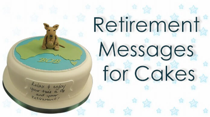 Retirement Cake Sayings | LittleHaloJ