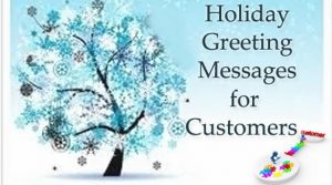 Holiday Greeting Messages for Customers