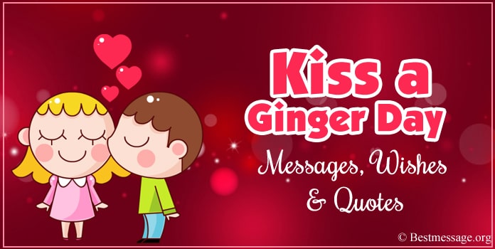 Kiss A Ginger Day Messages Meme Quotes Jokes January 12