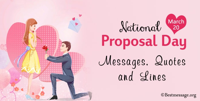 National Proposal Day Messages, Propose Quotes, Propose day Wishes