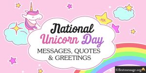 Unicorn Day Messages 300x151 